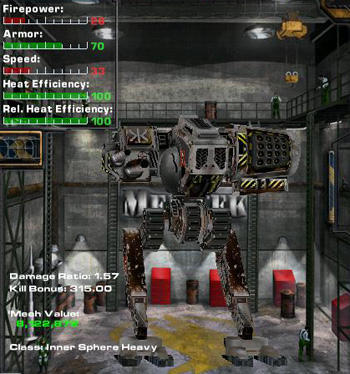 MechWarrior 4: Mercenaries - Heavy 'Mechs