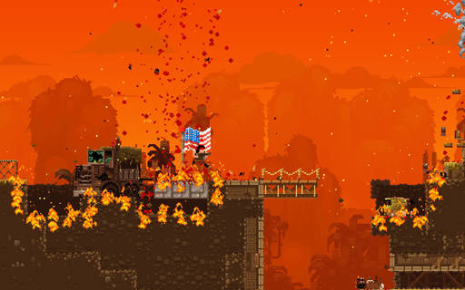 Broforce - Broforce - обзор, впечатления, мини-гайд по персонажам.